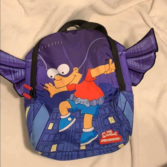 sprayground backpack simpsons